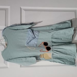 TEELA NYC size 7 kids dress